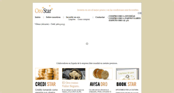 Desktop Screenshot of orostar.es